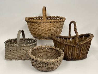 GROUPING OF FOUR BASKETS