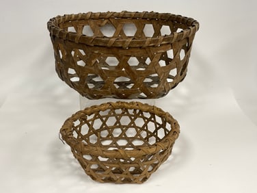 TWO CHEESE BASKETS