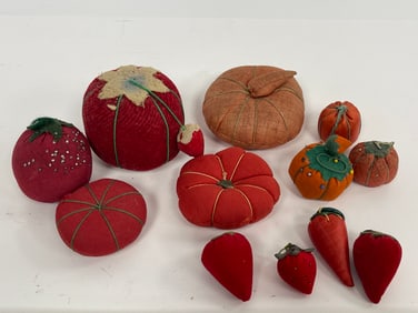 GROUPING OF MISC PIN CUSHIONS