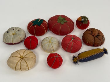 GROUPING OF PIN CUSHIONS