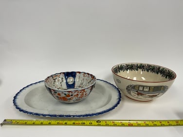 GROUPING OF LEEDS ,ADAMS BOWL , ASIAN BOWL