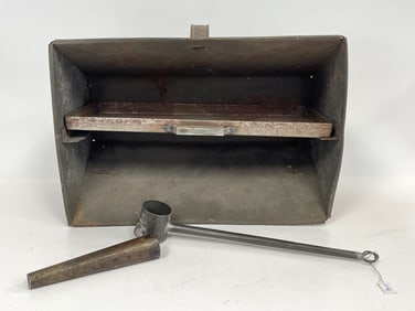 TIN REFLECTOR OVEN , TIN LADLE , CANDLE MOLD