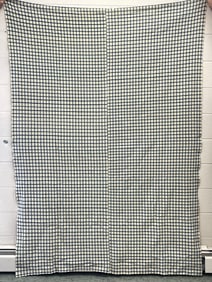 COVERLET BLUE / WHITE