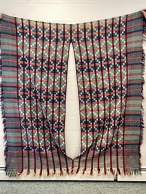 MULTI COLORED COVERLET