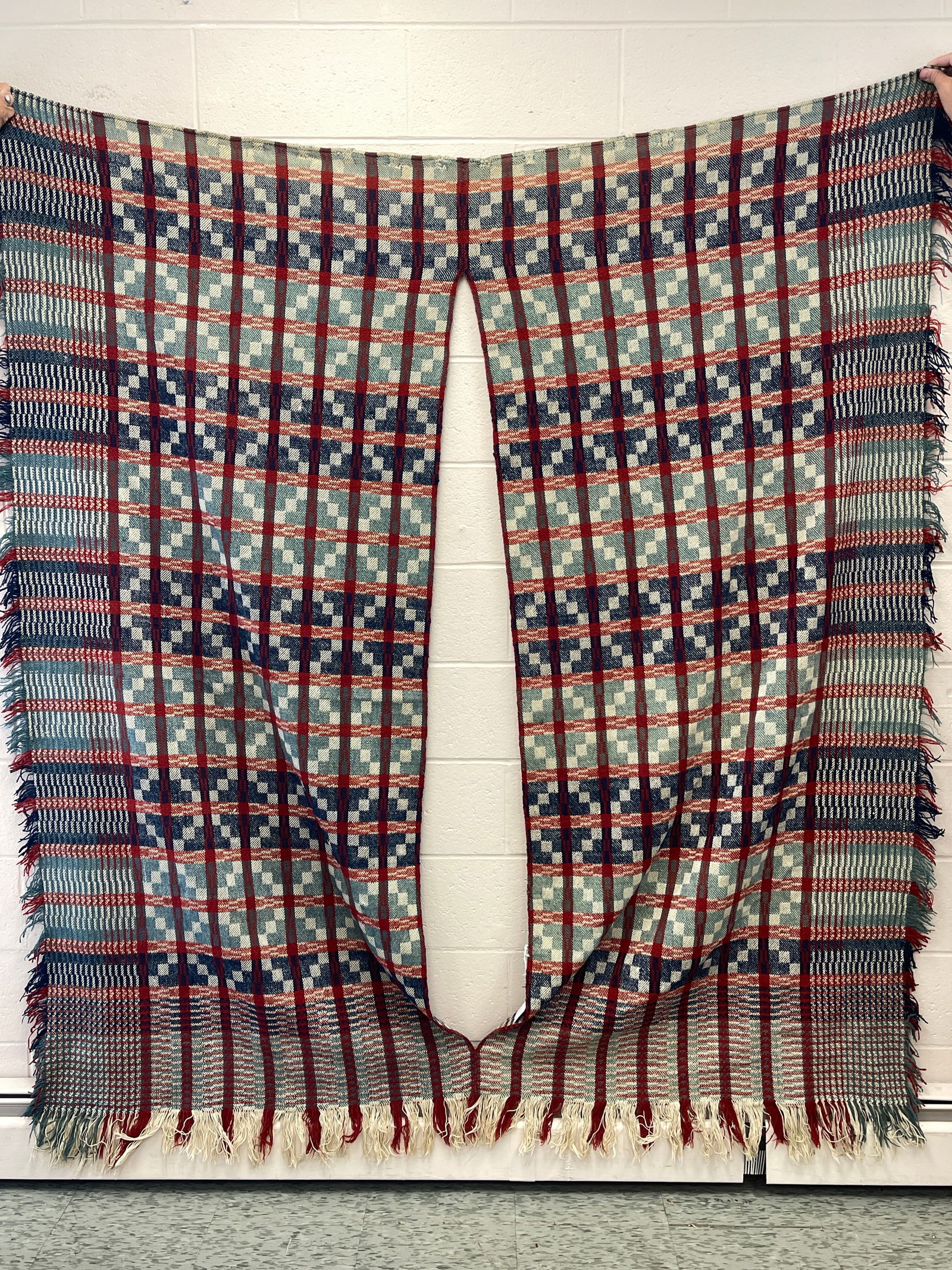 MULTI COLORED COVERLET (1 of 2)