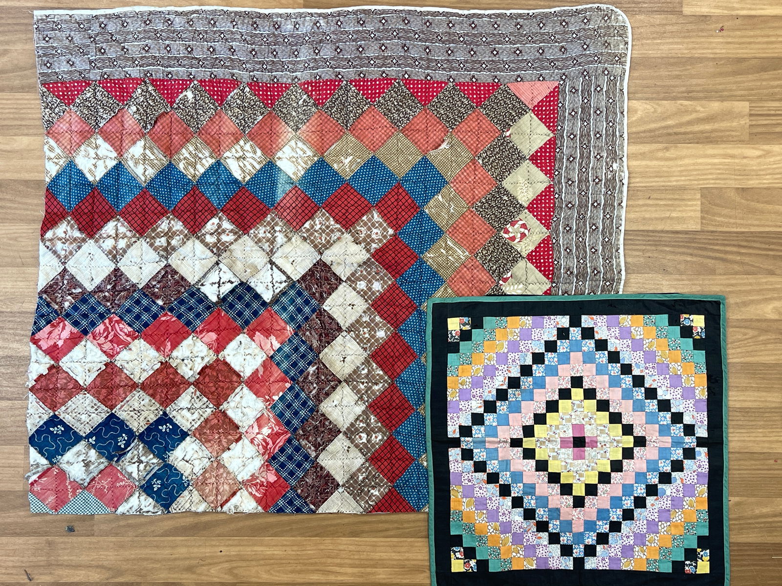 TWO SMALL QUILTS (1 of 1)