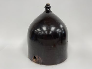 UNUSUAL STONEWARE JUG