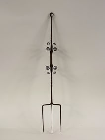 FORGED IRON FORK W/ 3 TINES