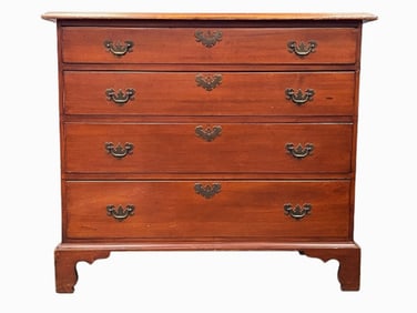 18TH C CHIPPENDALE CHEST