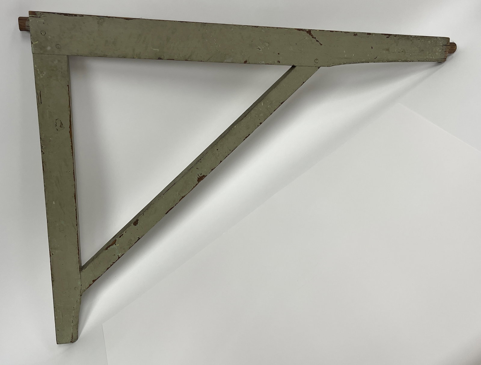 BLANKET CRANE , MORTISED AND TENONED IN PAINT: BLANKET CRANE , MORTISE AND TENON CONSTRUCTION IN ORIGINAL PAINT 24 X 29