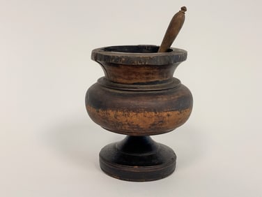 18TH C MASTER SALT & SPOON