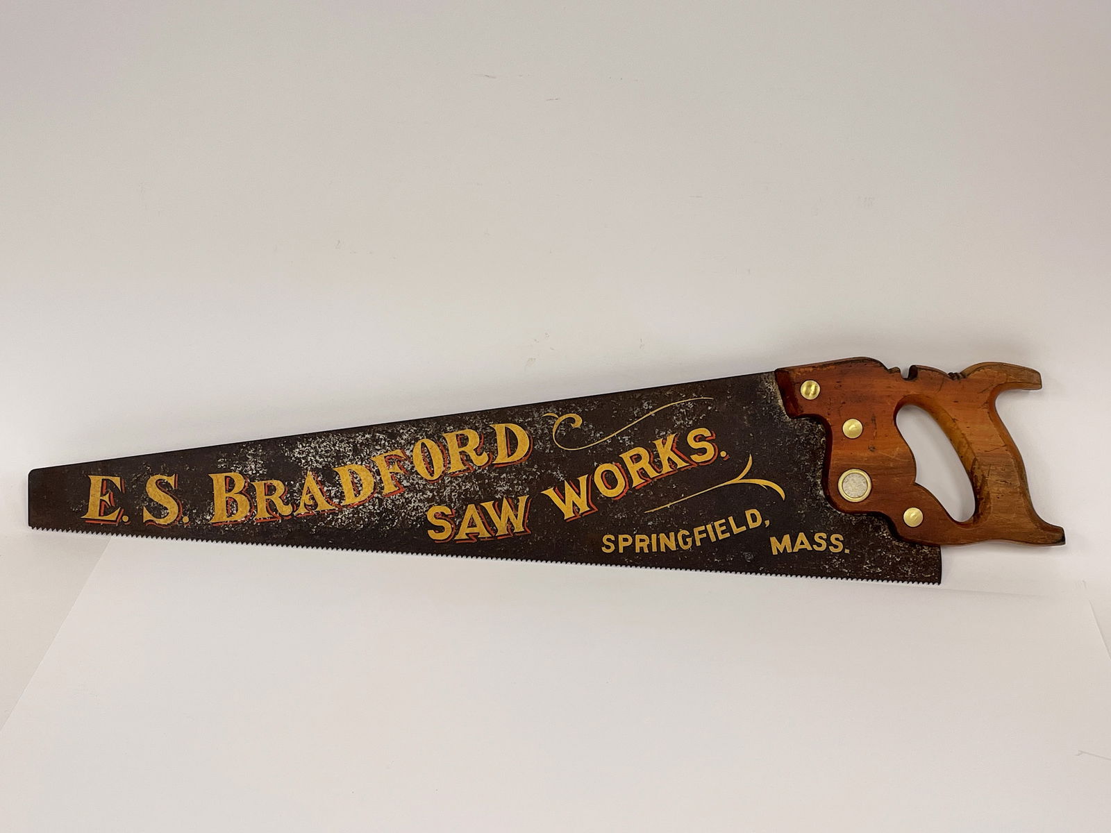 ADVERTISING SAW FROM SPRINGFIELD , MA (1 of 2)