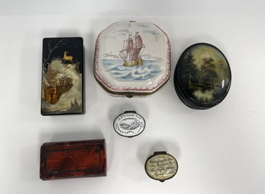 LOT 6 SMALL BOXES