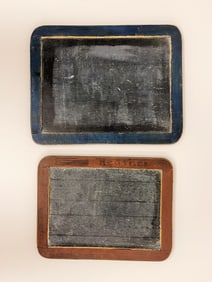 TWO CHILD'S SLATES