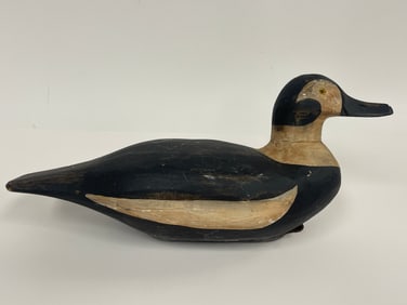 WORKING DECOY OF AN OLD SQUAW DRAKE FROM MAINE 15" X 6"