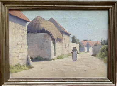 O/C PAINTING BY GEORGE SLOANE 1894