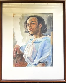 LARGE W/C OF AN AFRICAN LADY