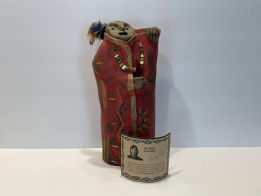 TRIBAL PEOPLE POTTERY BY JUDY PEALE