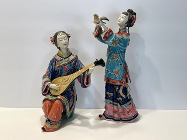 TWO LARGE ASIAN LADIES