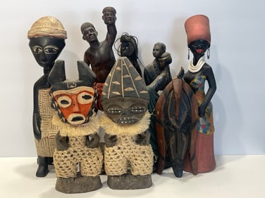 MISC. GROUPING OF AFRICAN RELATED ITEMS