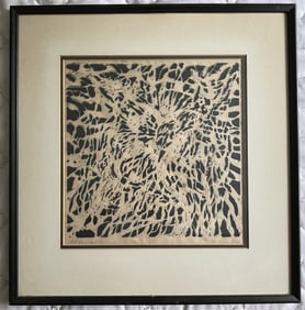 ABSTRACT ART "ARTIST PROOF" SIGNED ANN PAHIN ASSA