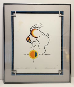 MANITOBA SPIRIT PRINT BY CLEMENCE WESCOUPE