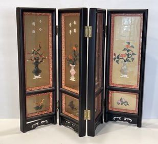 DECORATIVE GLASS ENCASED DIVIDER 18 X 24W