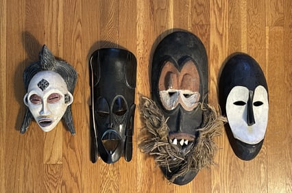 FOUR MISC. MASKS