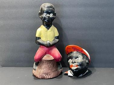 TWO BLACK AMERICAN ITEMS