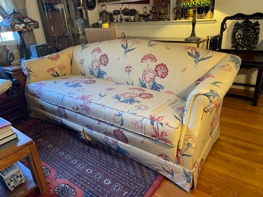 FLORAL SOFA 80 X 32 X 18.5