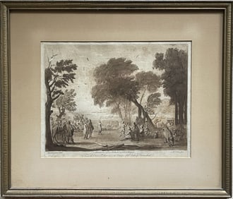 CLAUDE DE LORRAINE PRINT #13