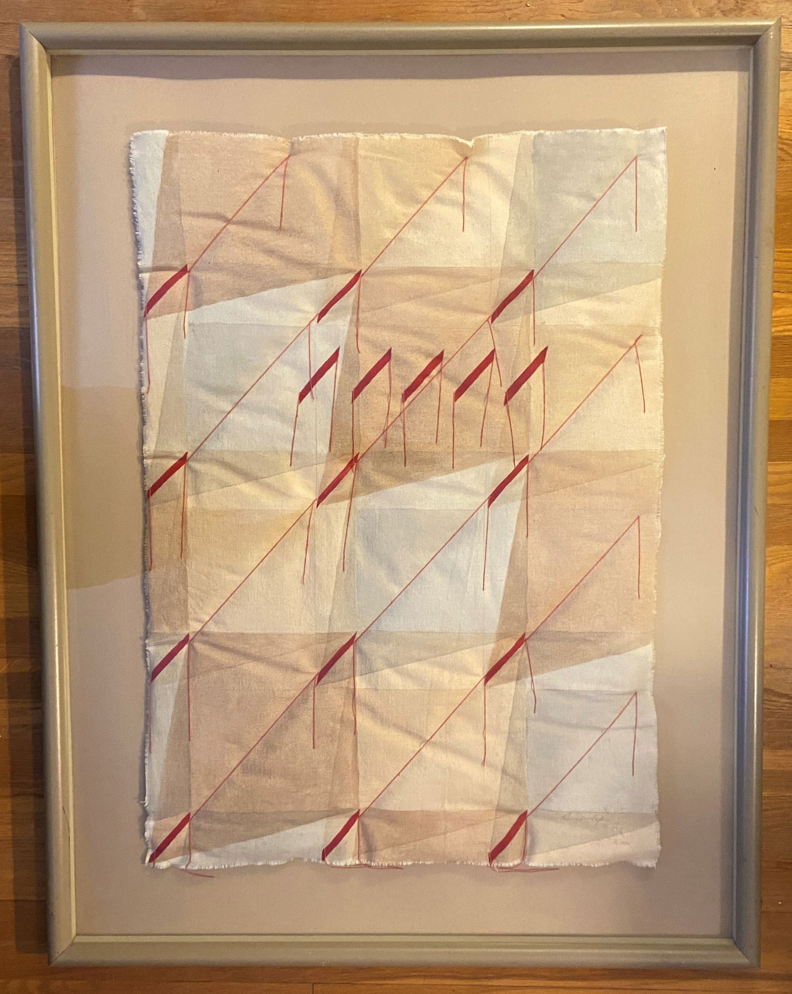 EMBROIDERED ART 39 X 50: EMBROIDERED ART 39 X 50