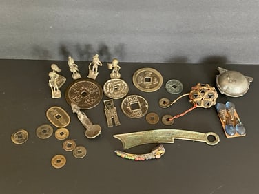 GROUPING OF MISC. METAL ITEMS