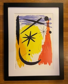 ABSTRACT ART SIGNED CALDER