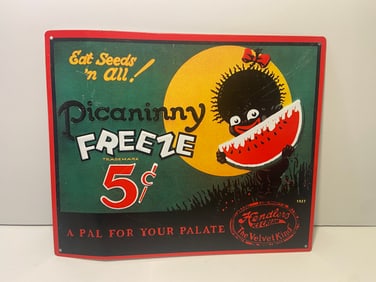 PICANINNY FREEZE TRADE SIGN 12 X 14