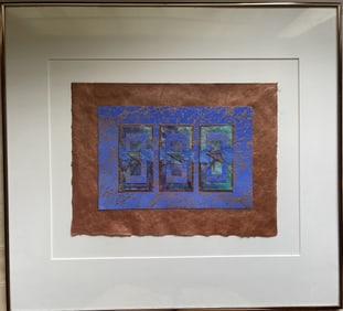 MODERN ART SIGNED NAN GOSS