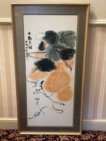LARGE MODERN ASIAN PRINT