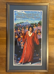 NEW ORLEANS JAZZ & HERITAGE FESTIVAL 2003 POSTER