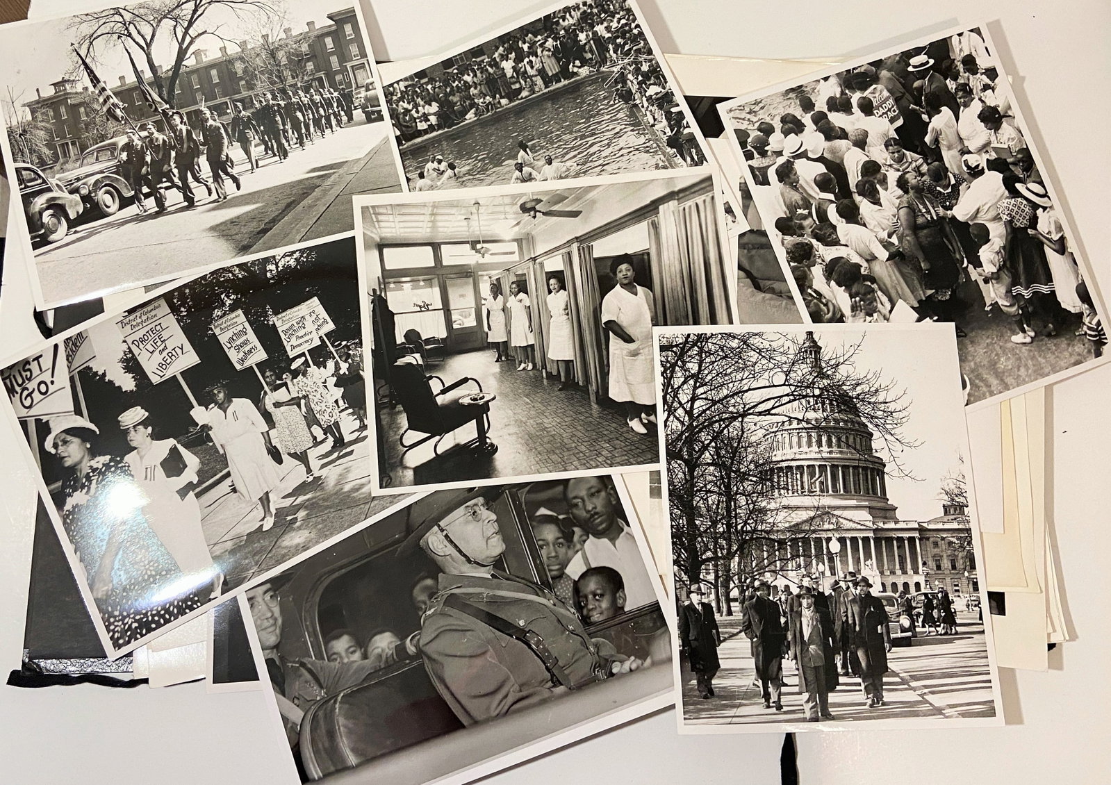 MISC. LOT AFRICAN AMERICAN PHOTOGRAPHY: MISC. LOT AFRICAN AMERICAN PHOTOGRAPHY