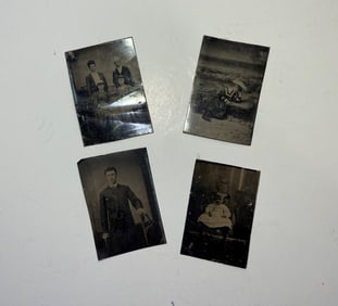 FOUR TIN TYPES