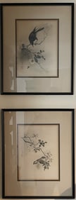 TWO PRINTS OF BIRDS