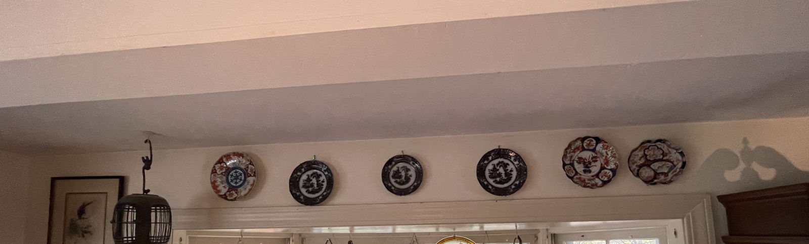 SIX MISC PLATES 3 ASIAN , 3 ENGLISH , CORRINE (1 of 7)