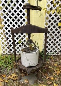 IRON CIDER PRESS, 25 X 54