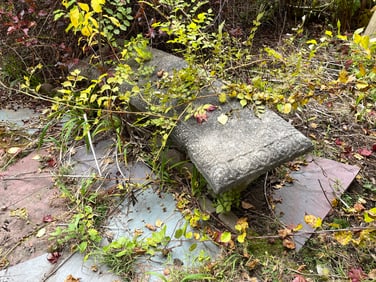 CONCRETE BENCH, 15 X 44 X 15