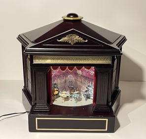 THE NUTCRACKER SUITE MUSIC BOX, INTERIOR CURTAIN OPENS FOR MULTIPLE SCENES