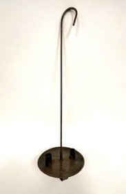 HANGING SHEET IRON & WIRE 2 SOCKET CANDLE STANDARD