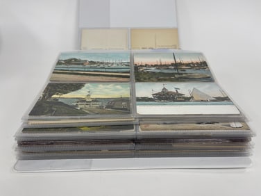 POSTCARD LOT, 250 VIEWS OF RHODE ISLAND