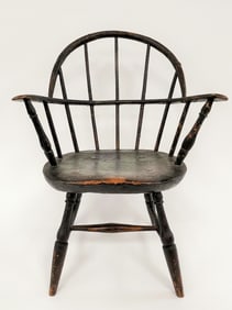 RARE CHILD'S SACK BACK WINDSOR C 1780,