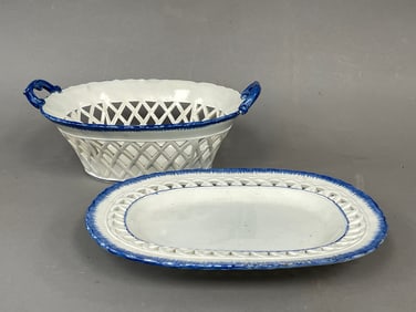 CHESTNUT BASKET AND TRAY