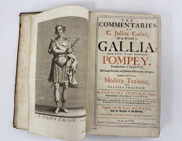 The Commentaries of C. Julius Caesar of his Wars in Gallia. Printed 1677. By Clement Edmonds Esq.